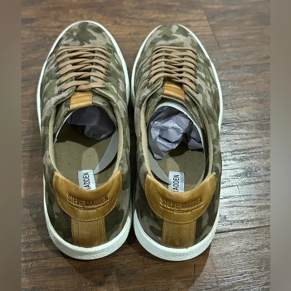 Steve Madden Men’s Camouflage Shoes Size 12 - Picture 3 of 10